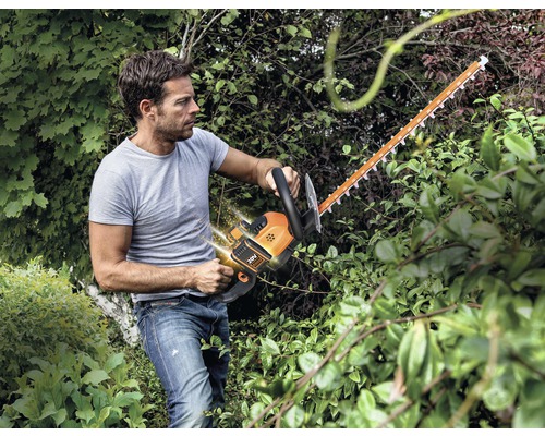 WORX 40V (2 x 20V) 60cm snoerloze heggenschaar WG284E.9 + GRATIS bonusartikel: 20V accu WA3644 (4,0Ah)
