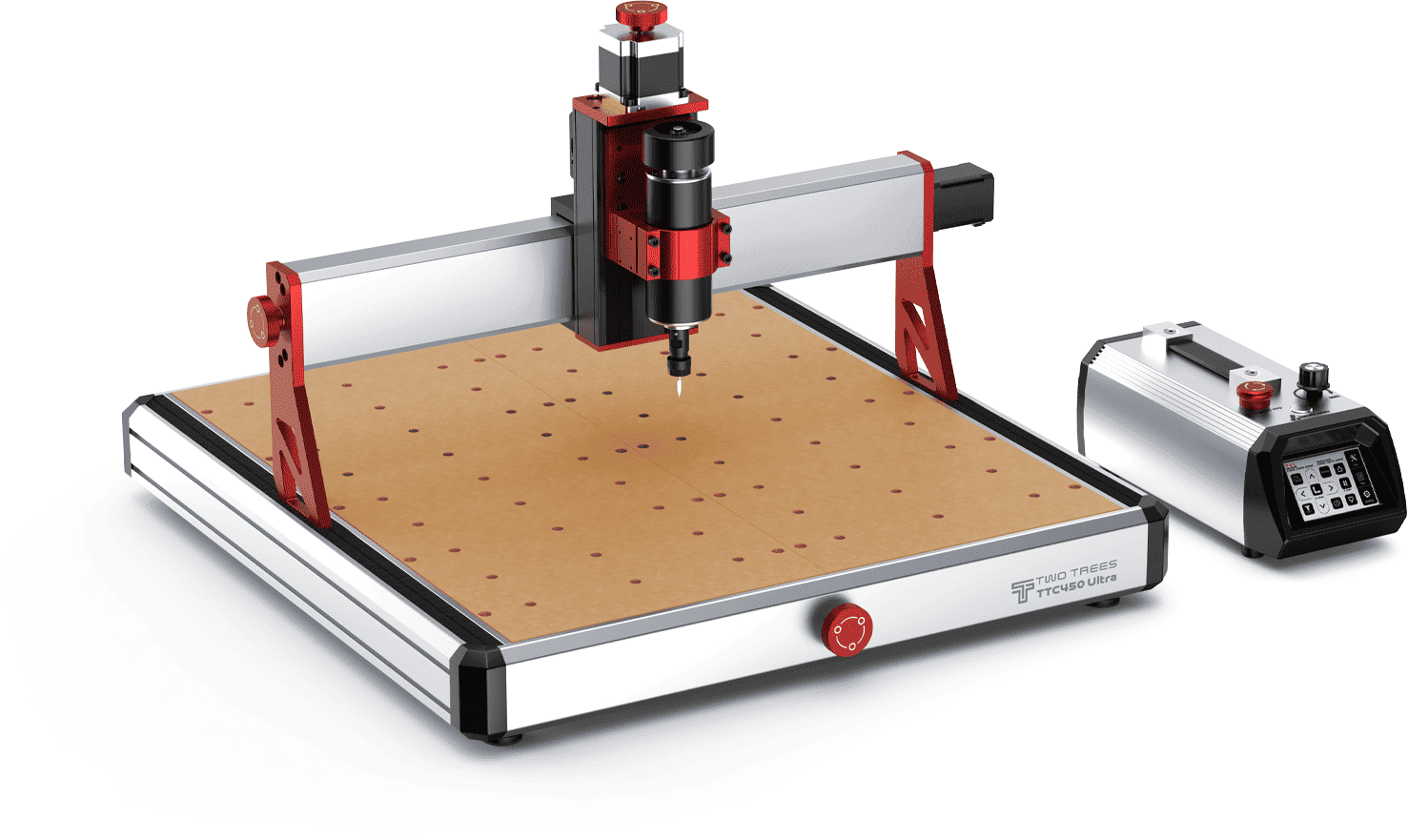 Twotrees  TTC450 Ultra CNC Fräsmaschine    Geballte Power auf 460 x 460 mm