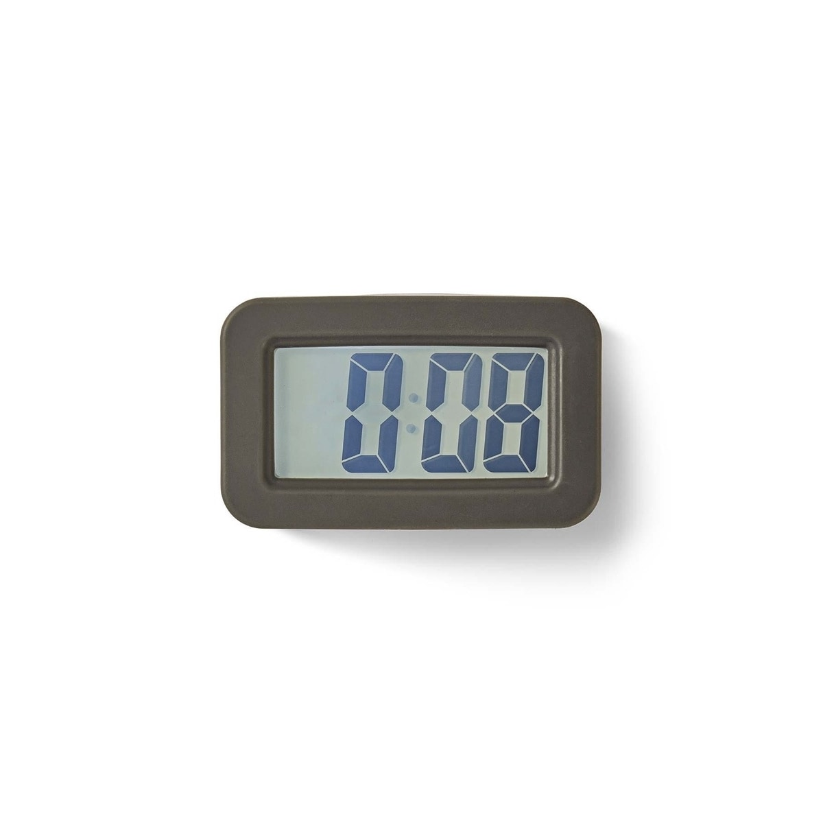 Nedis Digital Desk vekkerklokke | LCD-bakgrunnsbelysning | 3.5 cm | Bakgrunnsbelysning | slumrefunksjon | Nei | Grå / Hvit