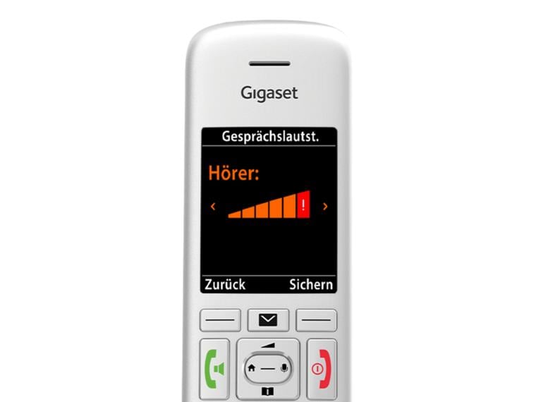 Gigaset Mobilteil E390 HX CAT-iq Das Mehr-Generationen-Telefon für alle Router mit DECT-Basis