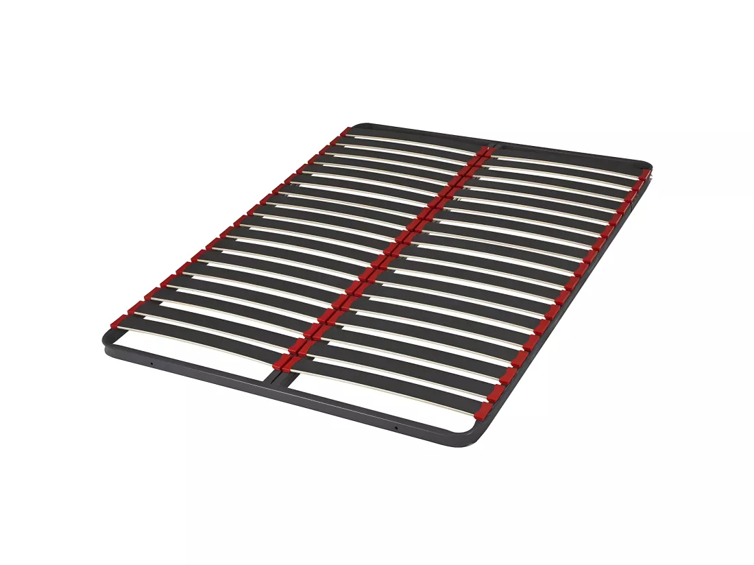Sommier 120x190 cm metal noir CLAVA
