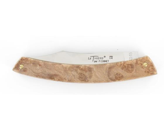 Le Thiers Peuplier stabilisé Couteau de poche Le Thiers par Cognet Douk Douk