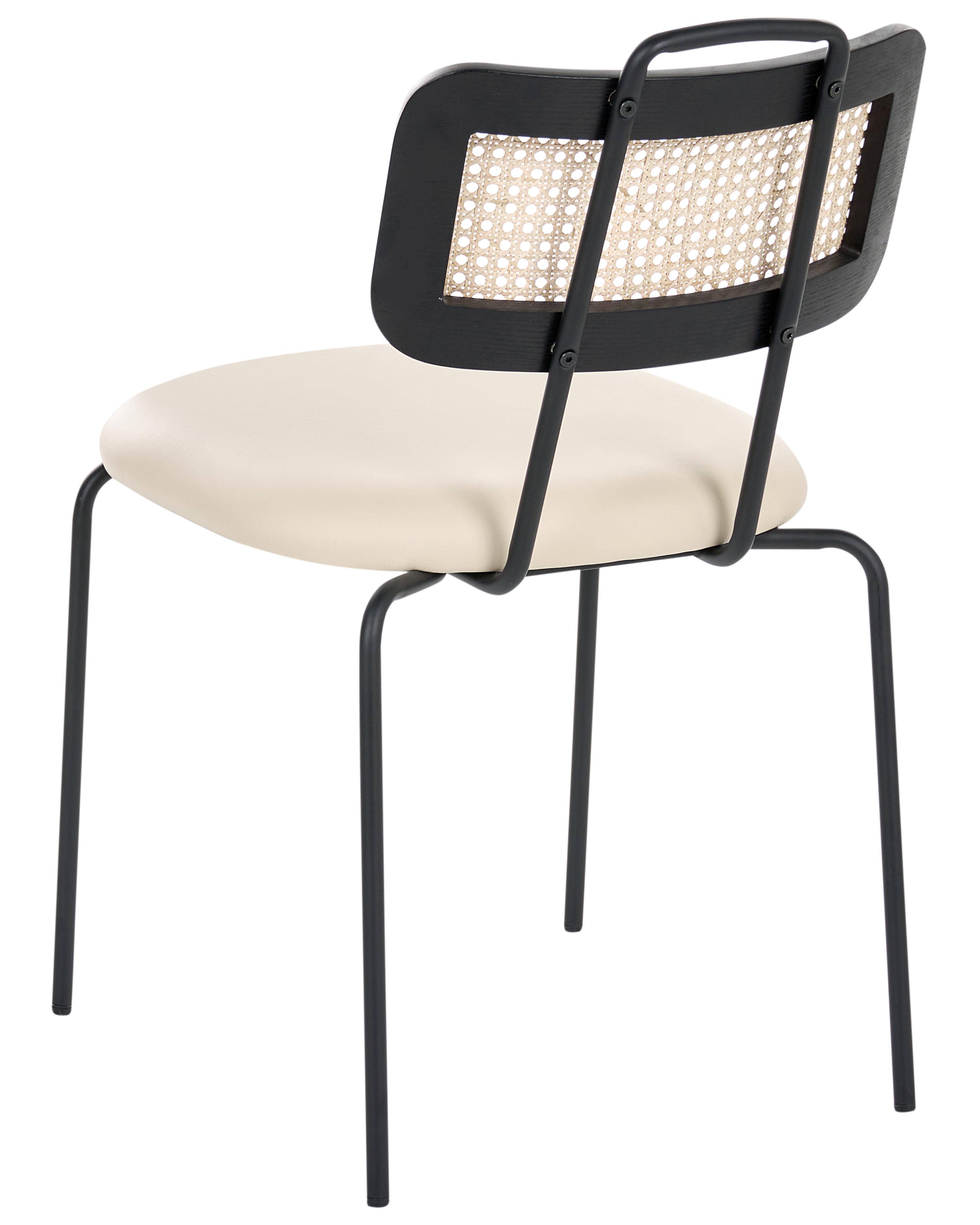 Set van 2 eetkamerstoelen ADELANTO Lichtbeige