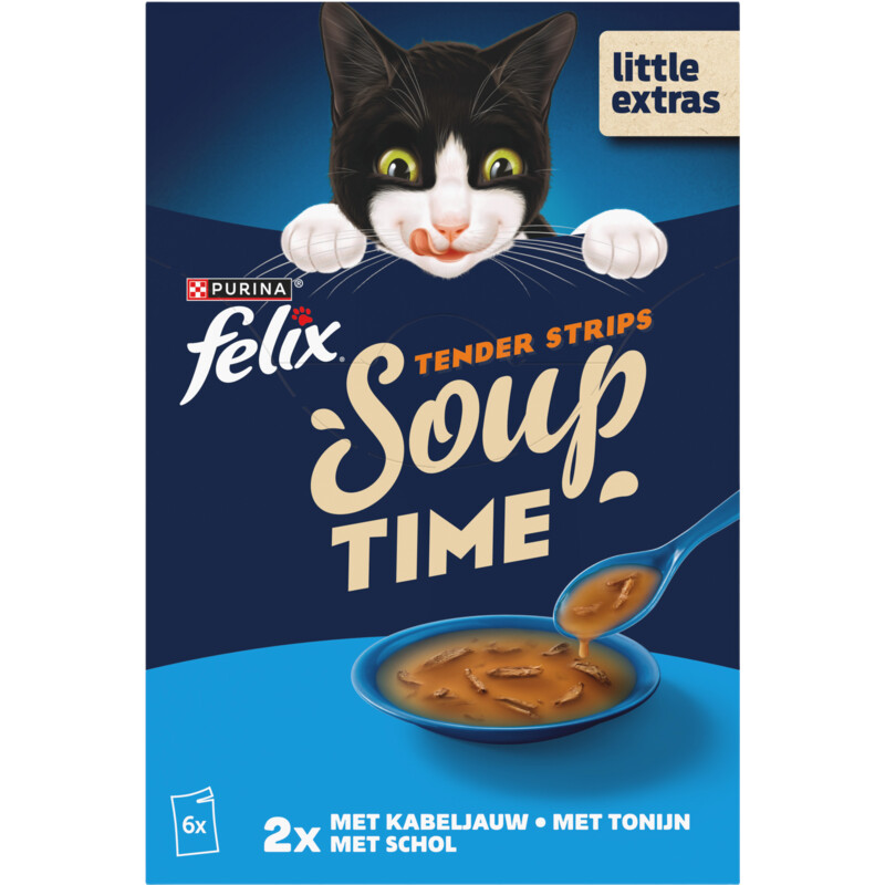 Felix Soup vis kabeljauw, tonijn, schol