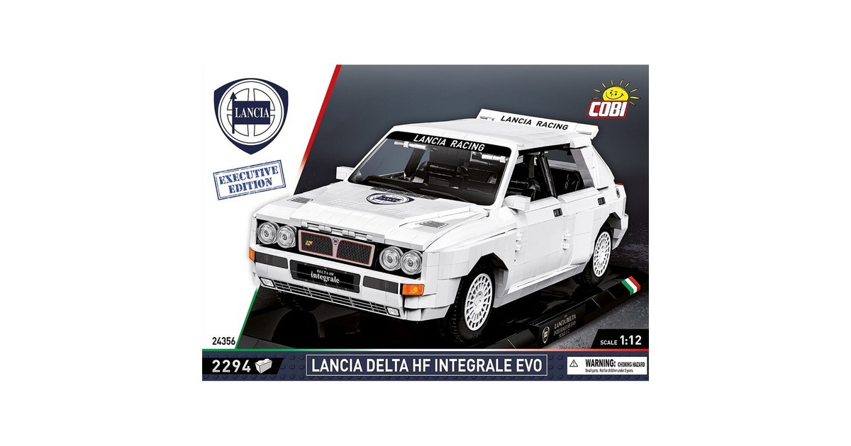 COBILancia Delta HF Integrale EVO - Executive Edition Constructiespeelgoed  (Schaal 1:12)