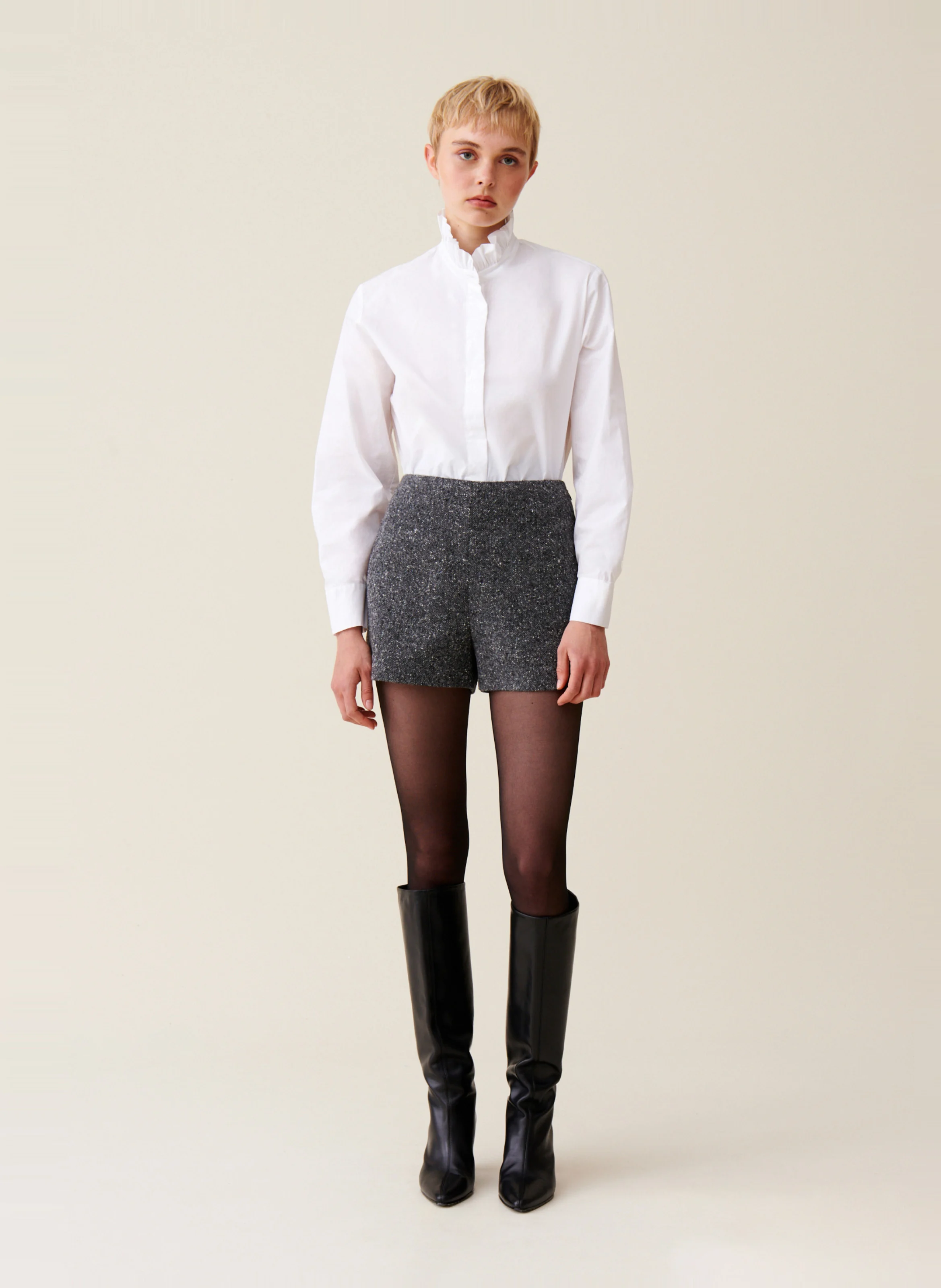 Short droit | Gris