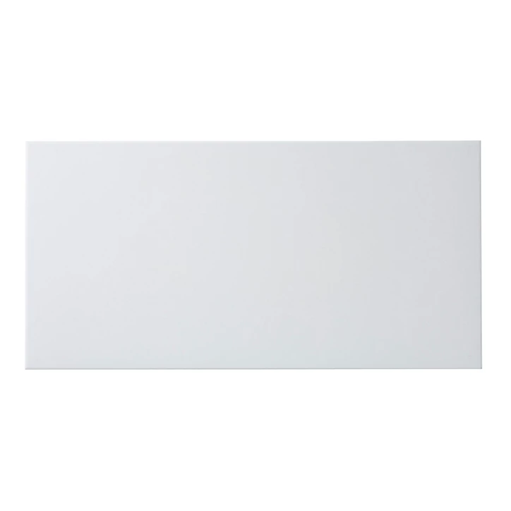 Carrelage sol blanc 30 x 60 cm Plain