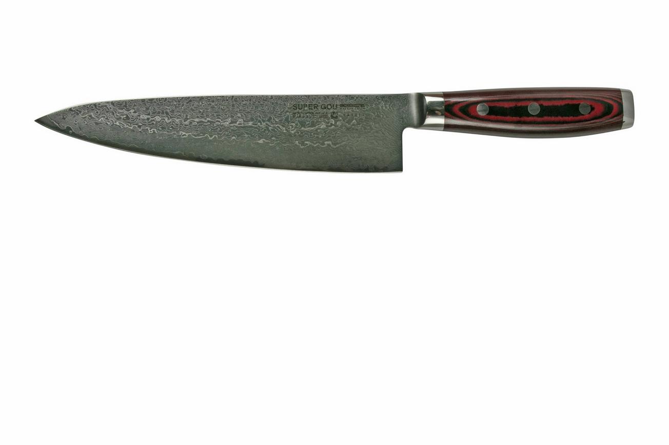 Yaxell Super Gou 37100, 161-laags damaststaal koksmes, 20 cm