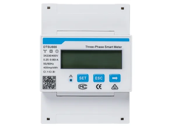 Sungrow DTSU666 3 phase meter with CTs 100A/40mA for AC EV charger