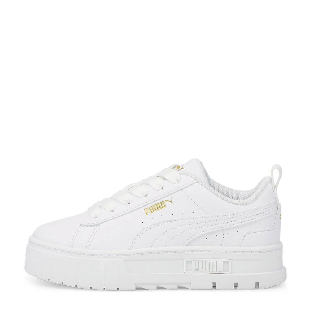 Puma Mayze Lth sneakers wit/goud