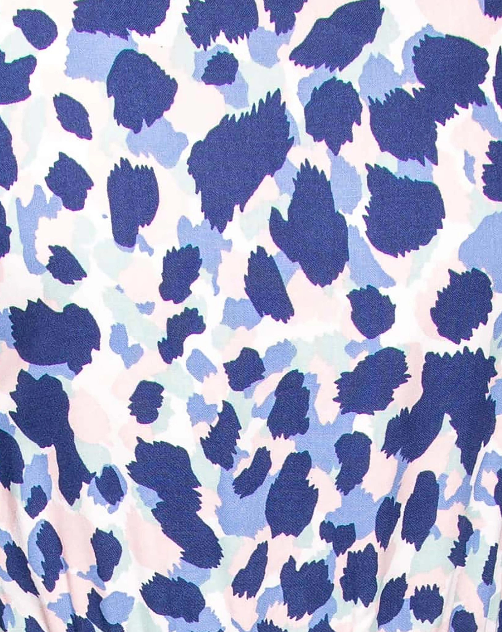Kleid LEOPARD ärmellos in jeans blue