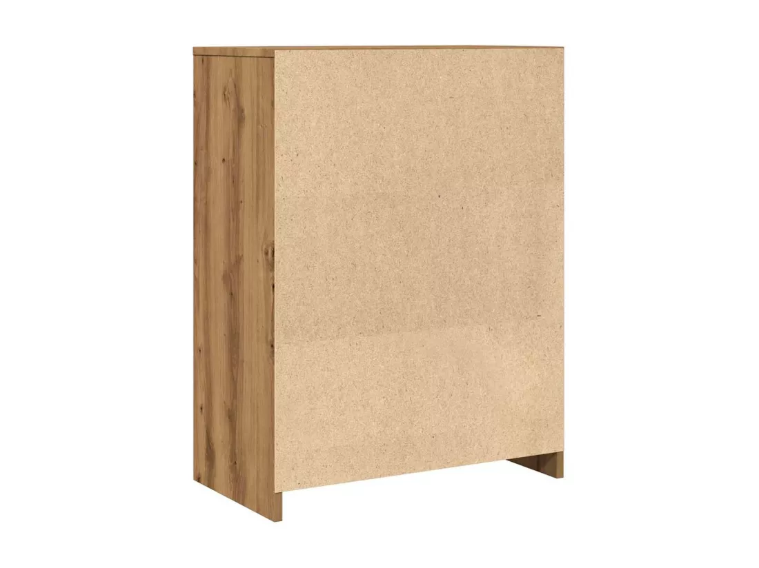 Armoire de salle de bain chêne artisanal 60x33x80 cm
