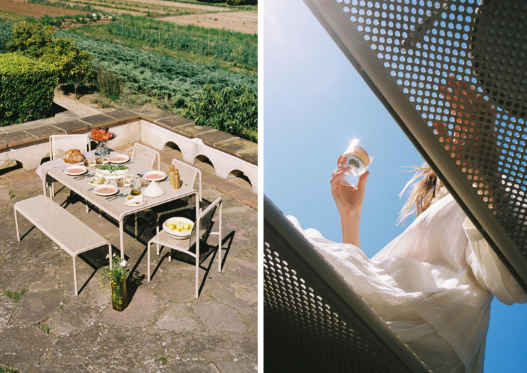 Ferm Living Cairn peper- en zoutmolen donkerbruin