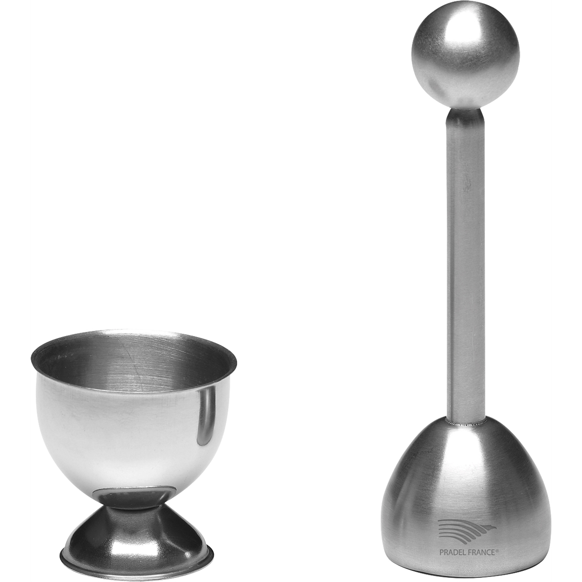 Lot de 4 coquetiers et 1 toqueur PRADEL FRANCE®
