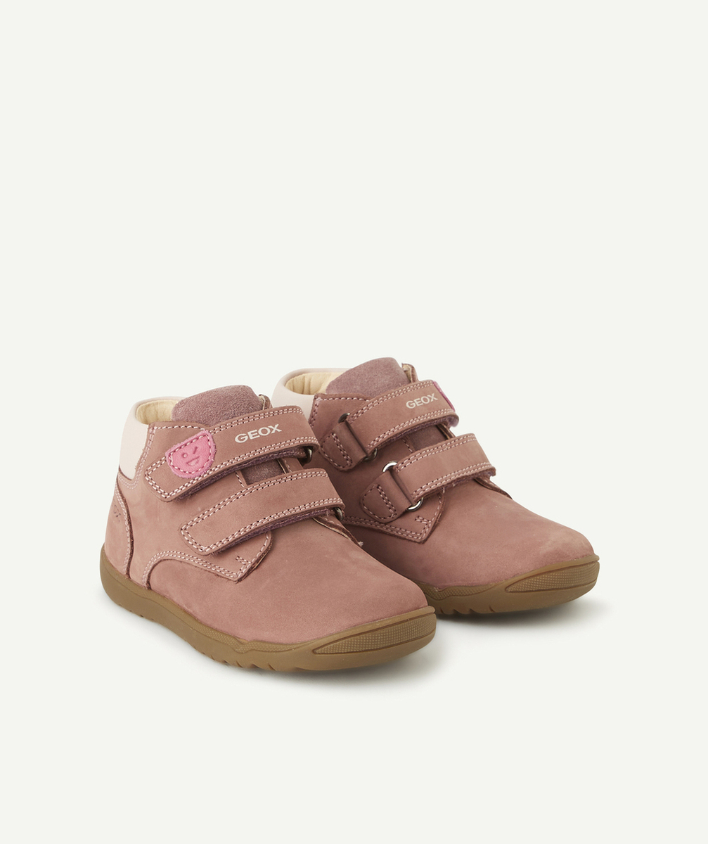 GEOXBASKETS MACCHIA BÉBÉ FILLE ROSE