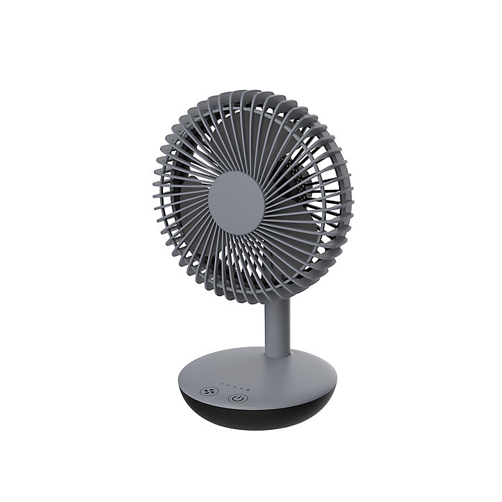 Mini ventilateur de table FT15-18AR2 gris ø15 cm, 3.8W