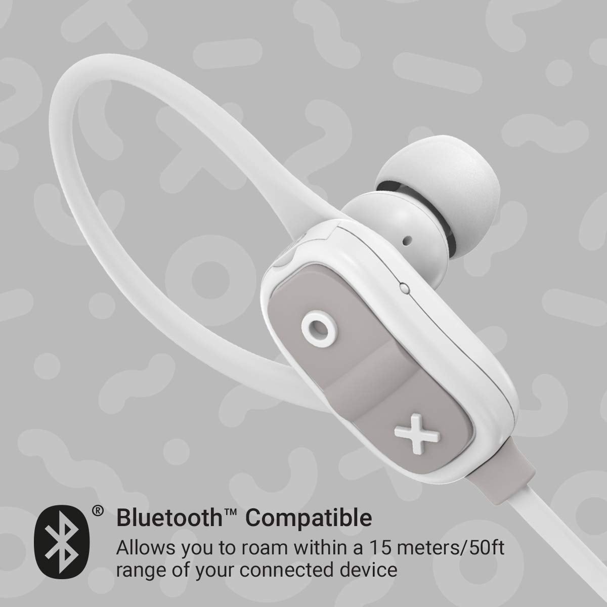 JAM Live Large Grey Bluetooth-oordopjes