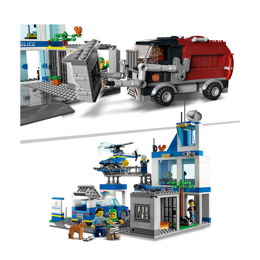 LeukPolitiebureau Helikopter Speelgoed Set 60316