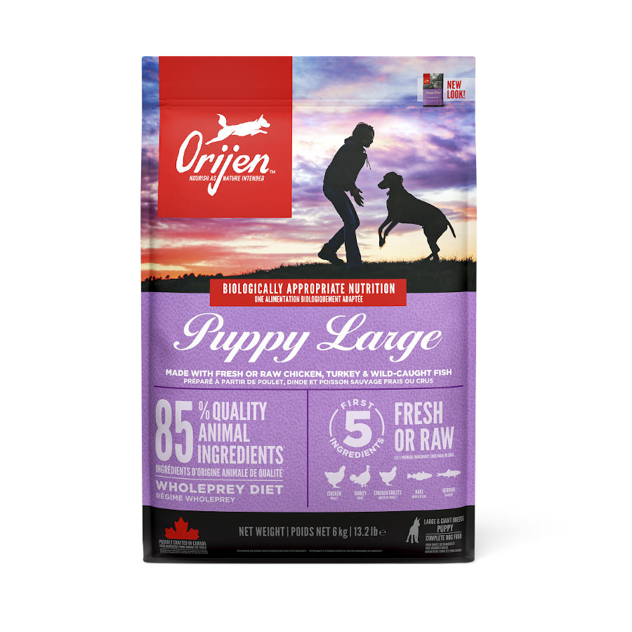 Ração Orijen Puppy para cães de porte grande
