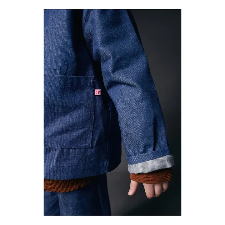 PDenim Veste en Denim Coton Bio | Bleu