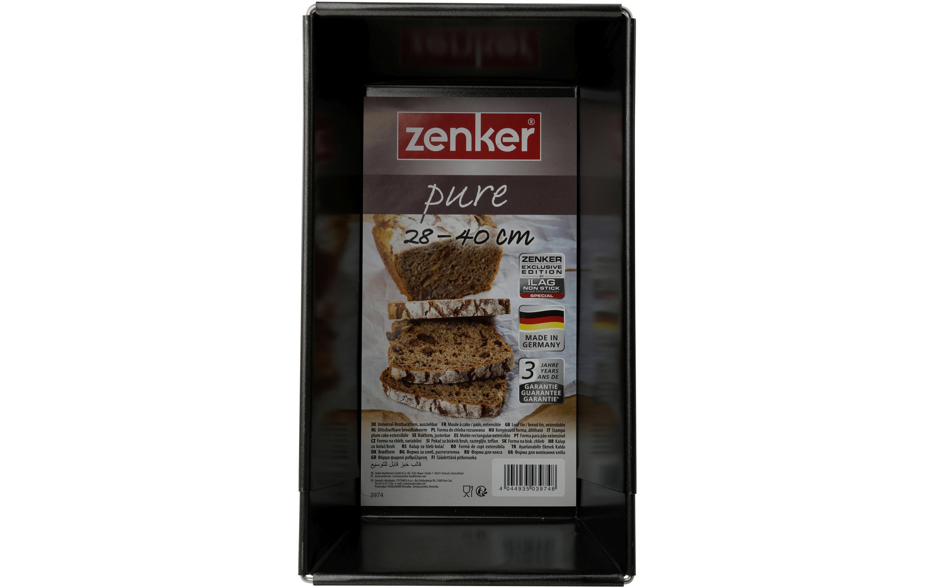 Brot-Backform Pure 28 cm, ILAG SpecialAusziehbare Brotbackform