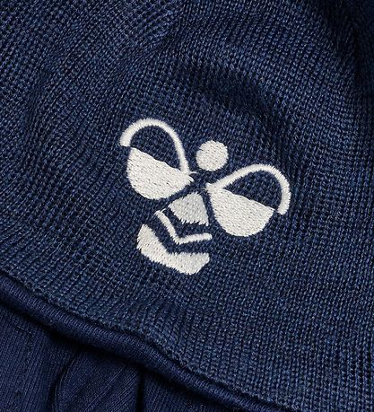 Hummel Elefanthue - hmlHeat - Uld - 2-lags - Blåck Iris