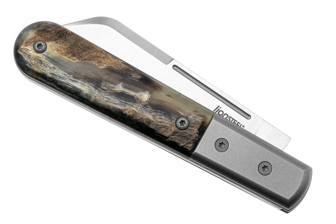 LionSteel Dom Barlow CK0115-RM Ramshoorn, zakmes