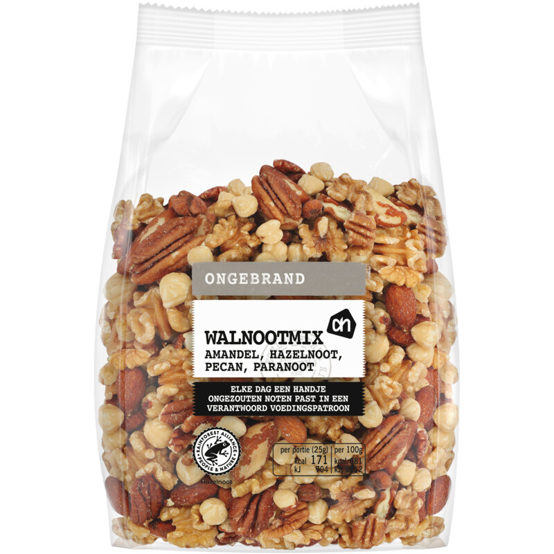 AH Walnootmix ongebrand