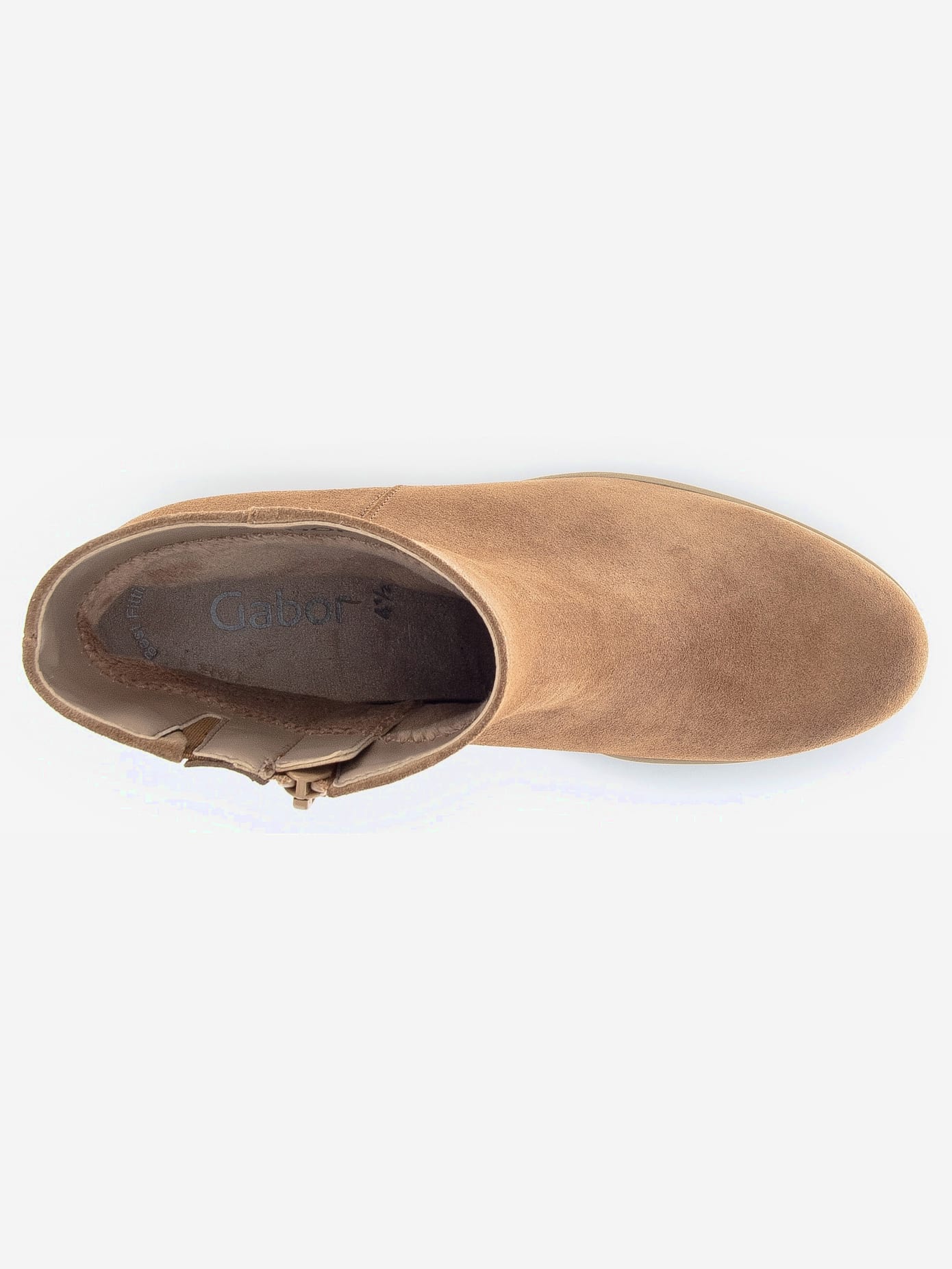 Jolies bottines avec glissière intérieure