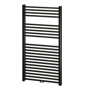 Haceka design radiator Gobi zwart 6-punts 111 x 59 cm