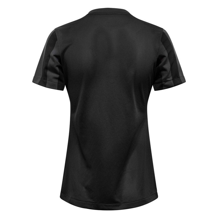 Nike Maillot Dri-FIT Striped Division IV - Gris/Noir/Blanc Femme