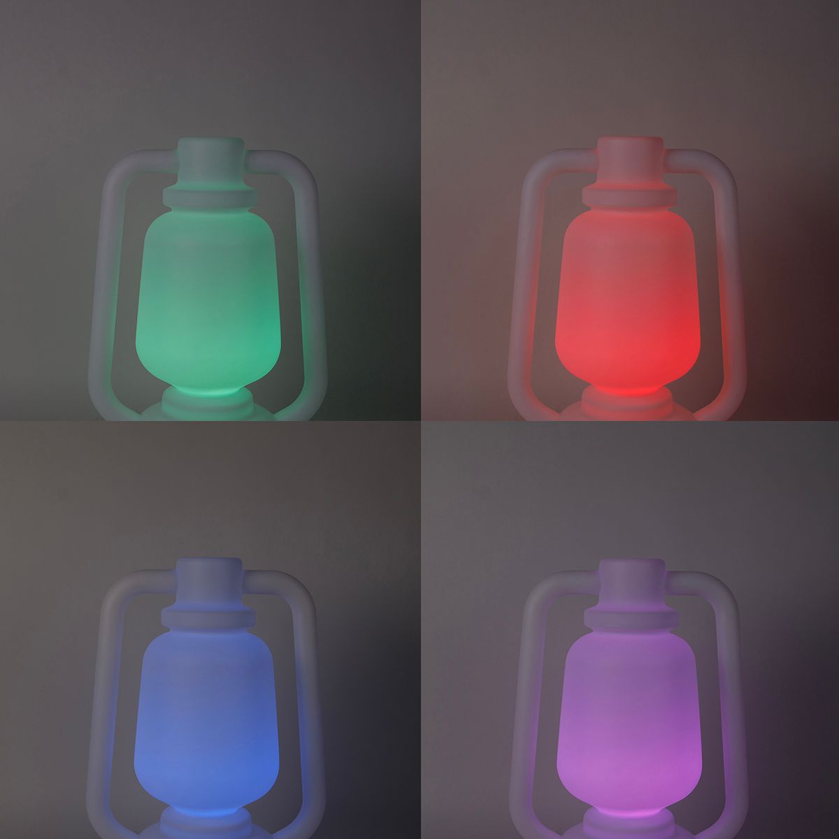 Smart vloerlamp wit 110 cm incl. Wifi G95 - Storm Extra Large