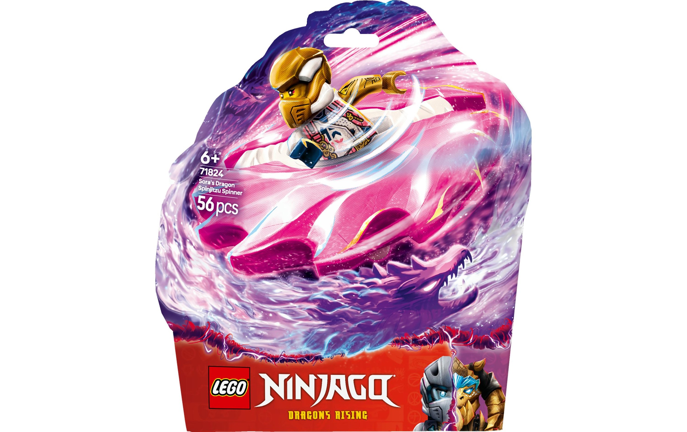 LEGO® Spielbausteine »Ninjago Soras Drachen-Spinjitzu-Spinner 71824«