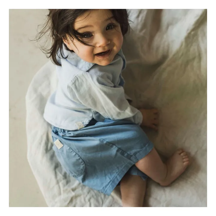 Jenest Chemise Shell | Bleu pâle