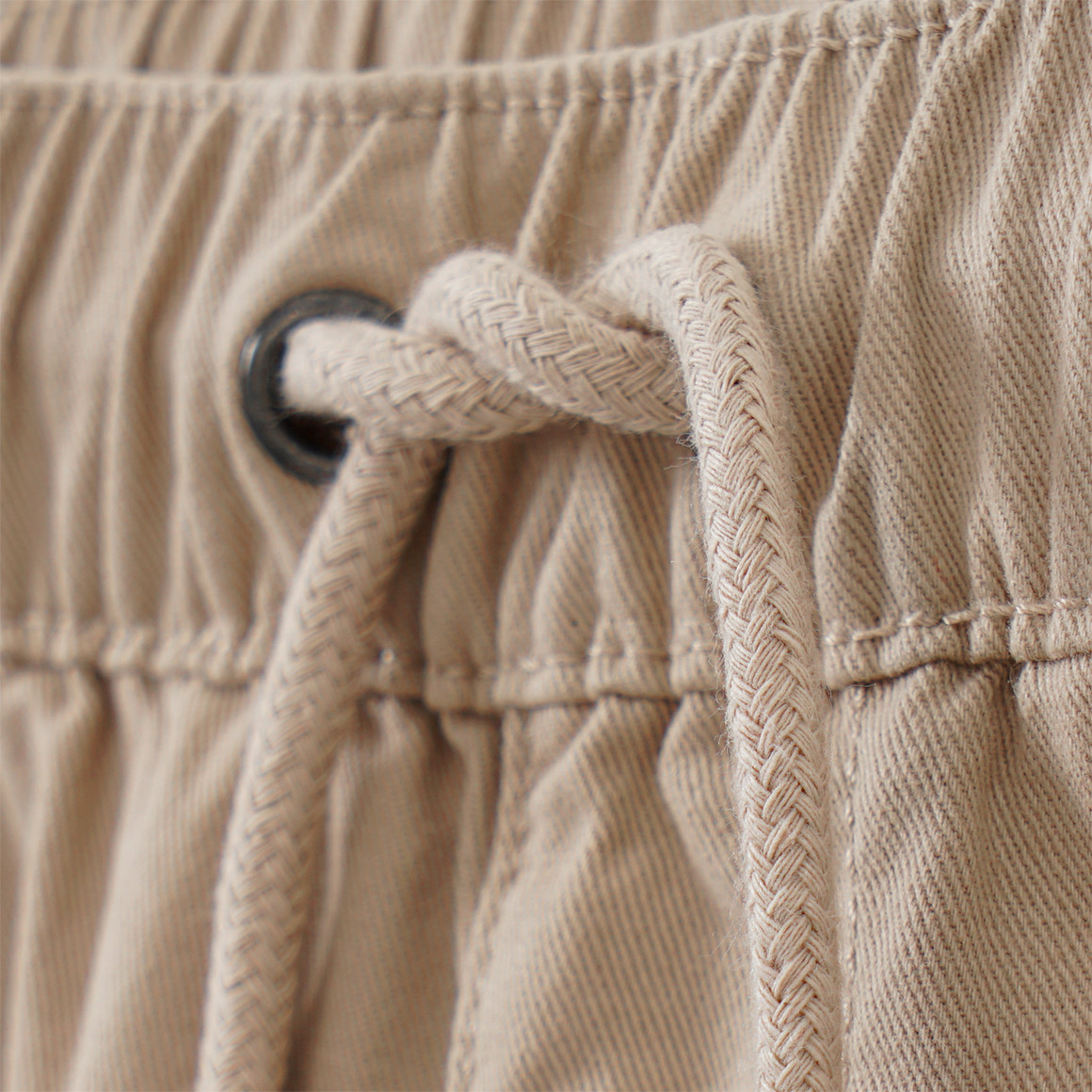 Topolino Jungen Cargohose mit Tunnelzug beige
