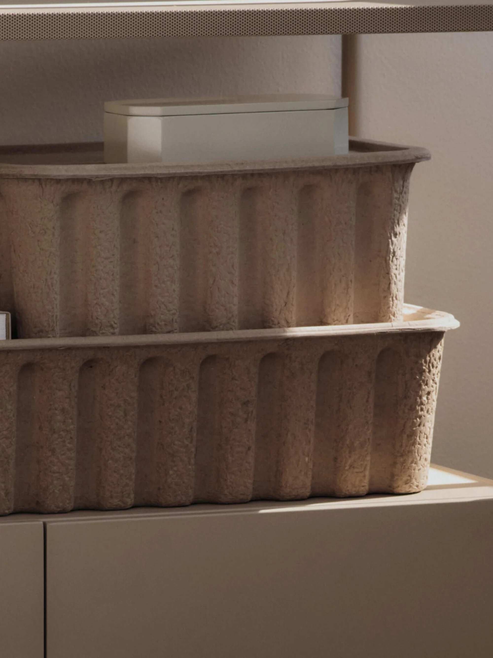 Opbergdoos Pulp van papierpulp