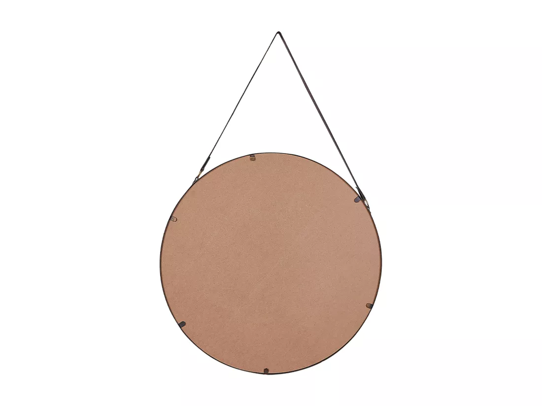 Miroir AUTUN 60 cm 60 cm Métal Doré