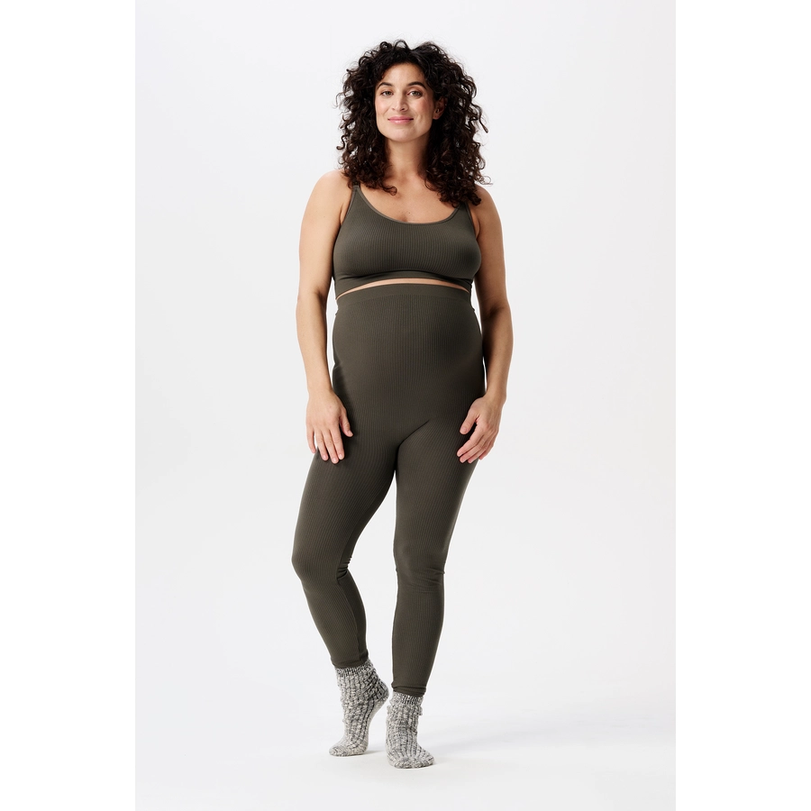 Noppies Umstandsleggings Reva Olive
