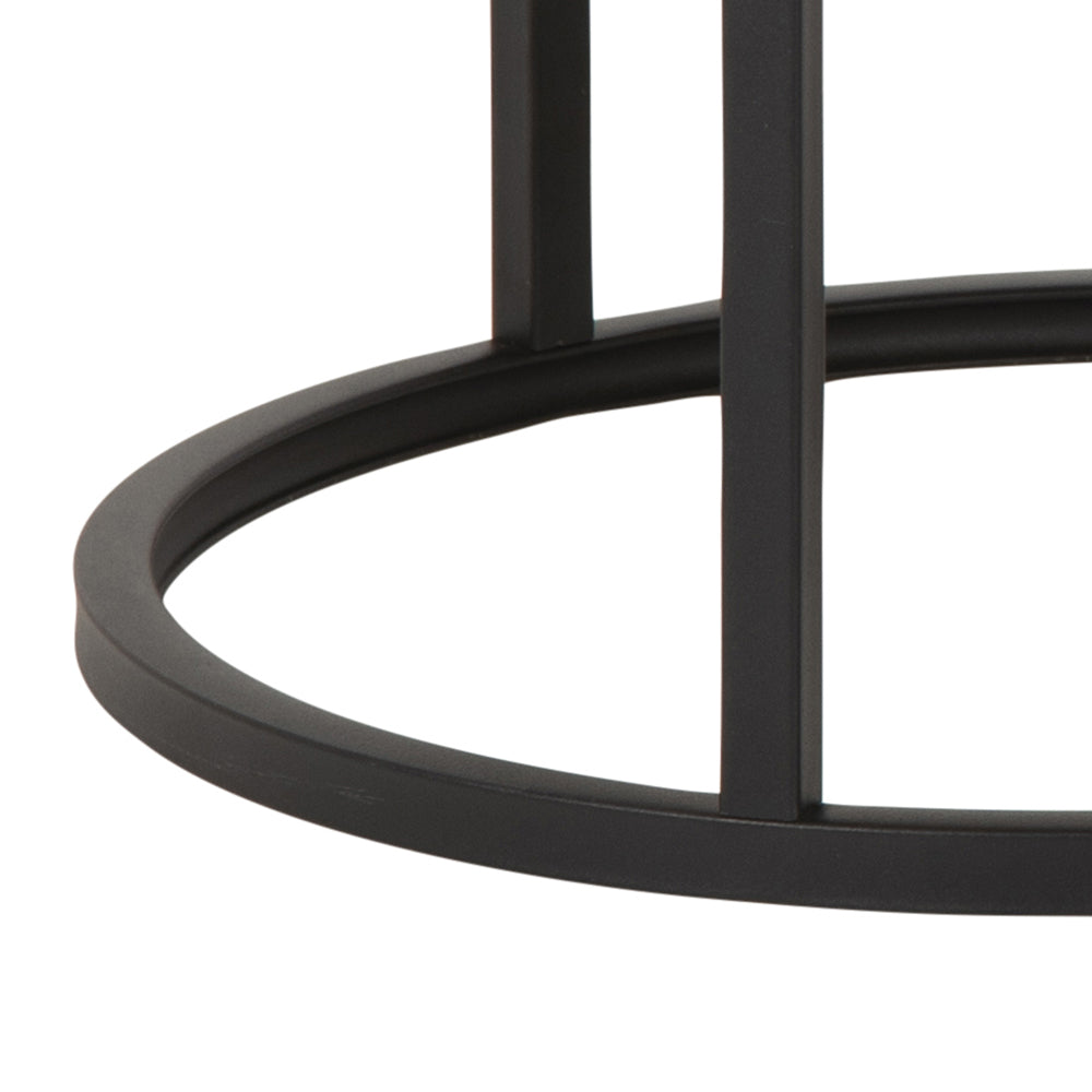 Rivan Salontafel - ø80/ø50 - Eiken - Set van 2