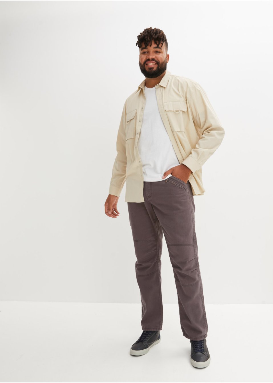 Chemise manches longues, Loose Fit