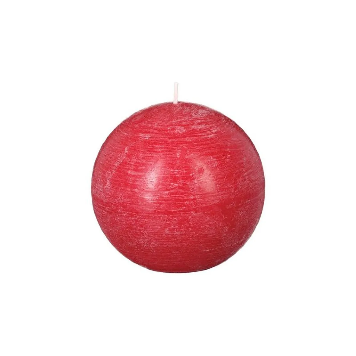 But Bougie boule OLIA Rouge