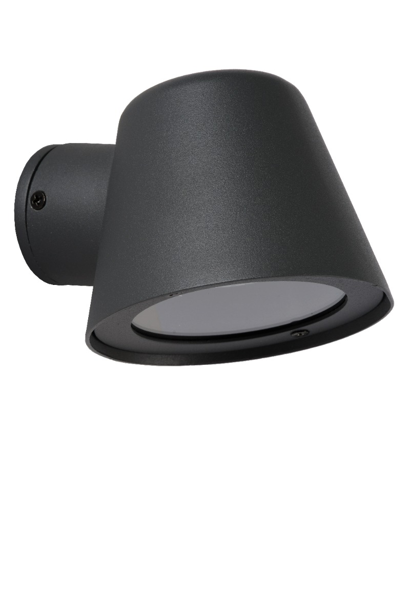 Lucide Dingo wandlamp 5W 15x10cm antraciet