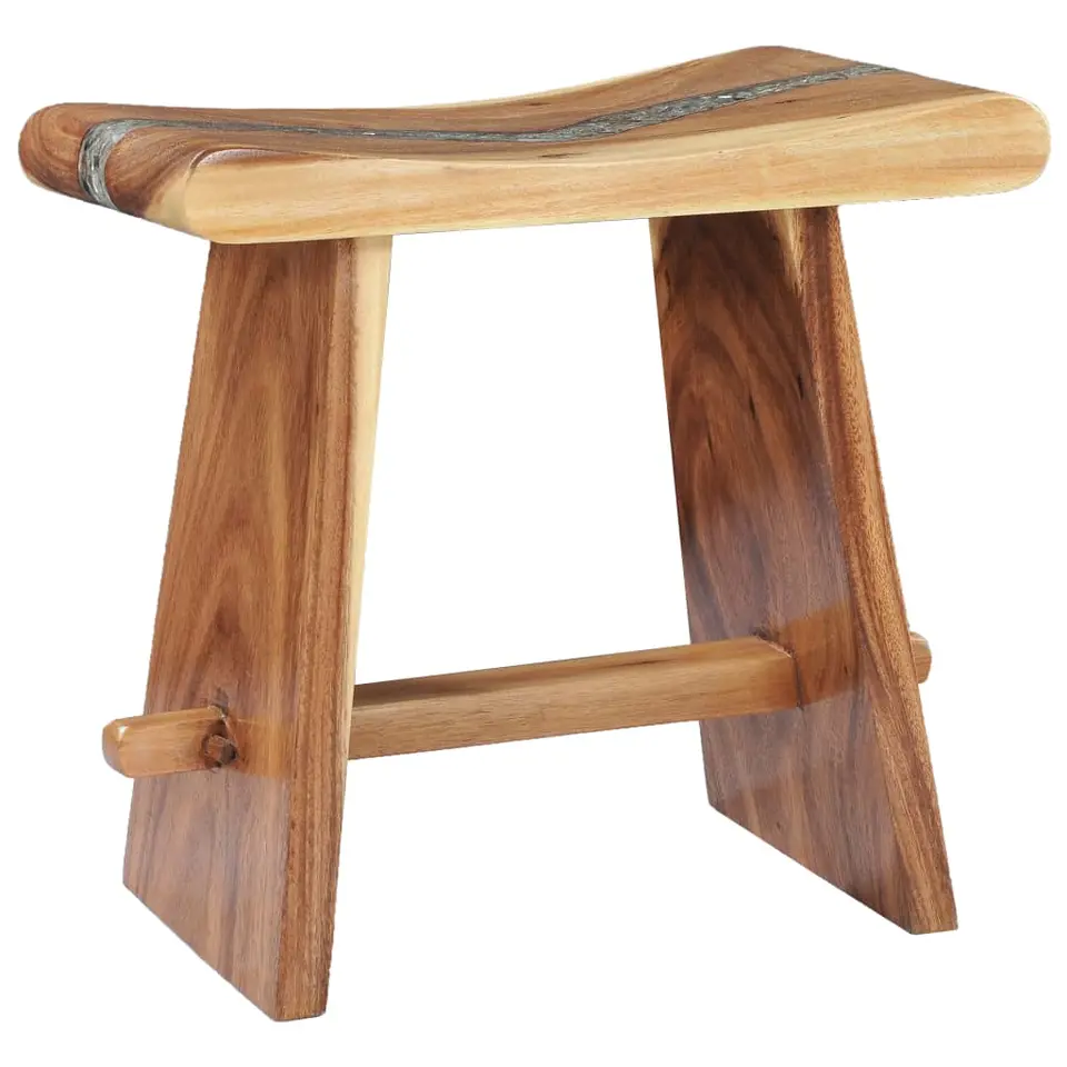 vidaXL - Kruk - Multikleur - Hout