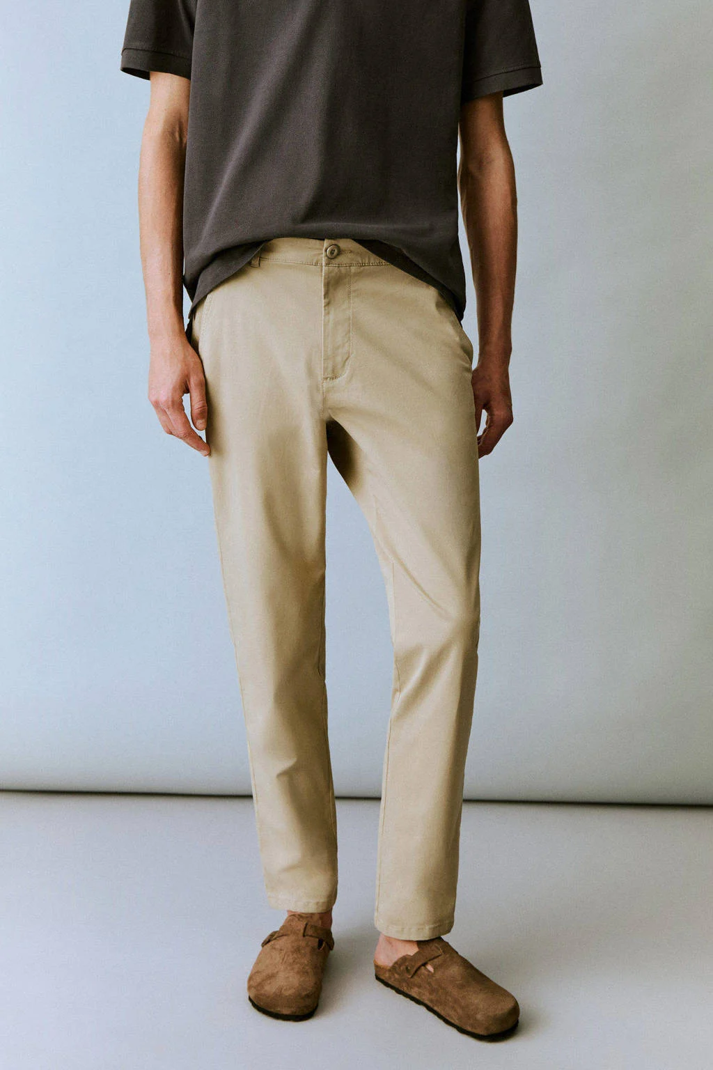 MANGO TEEN regular chino beige