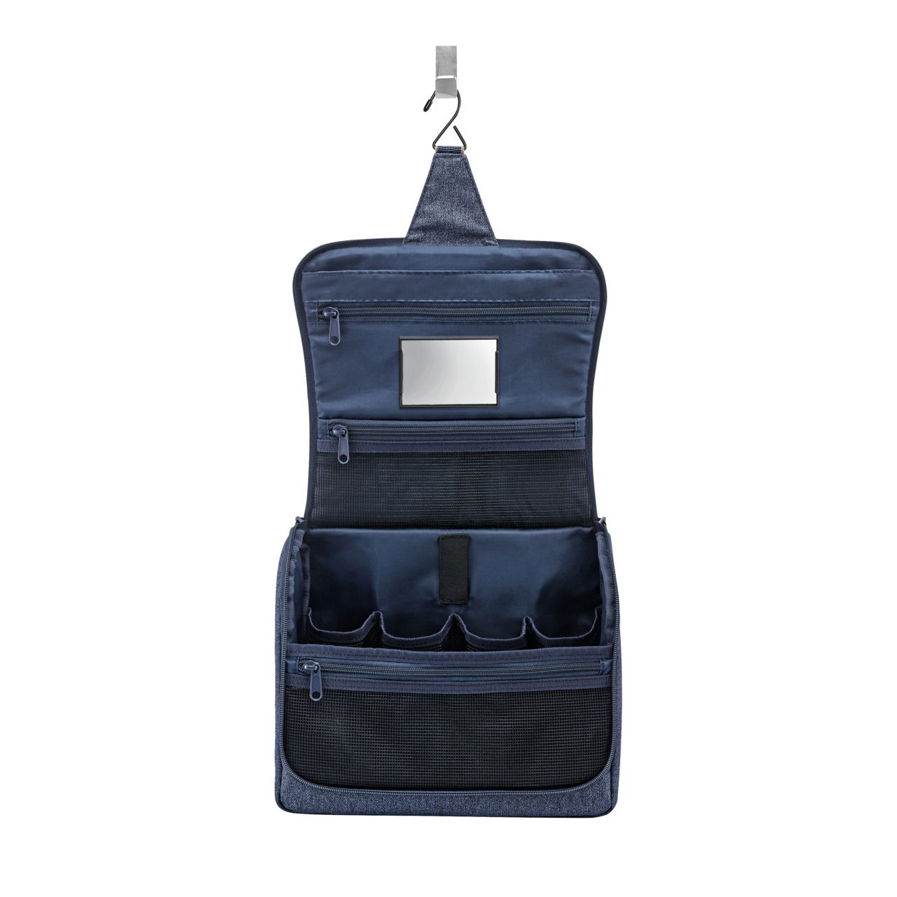 Reisenthel Toiletbag XL HERRINGBONE DARK BLUE