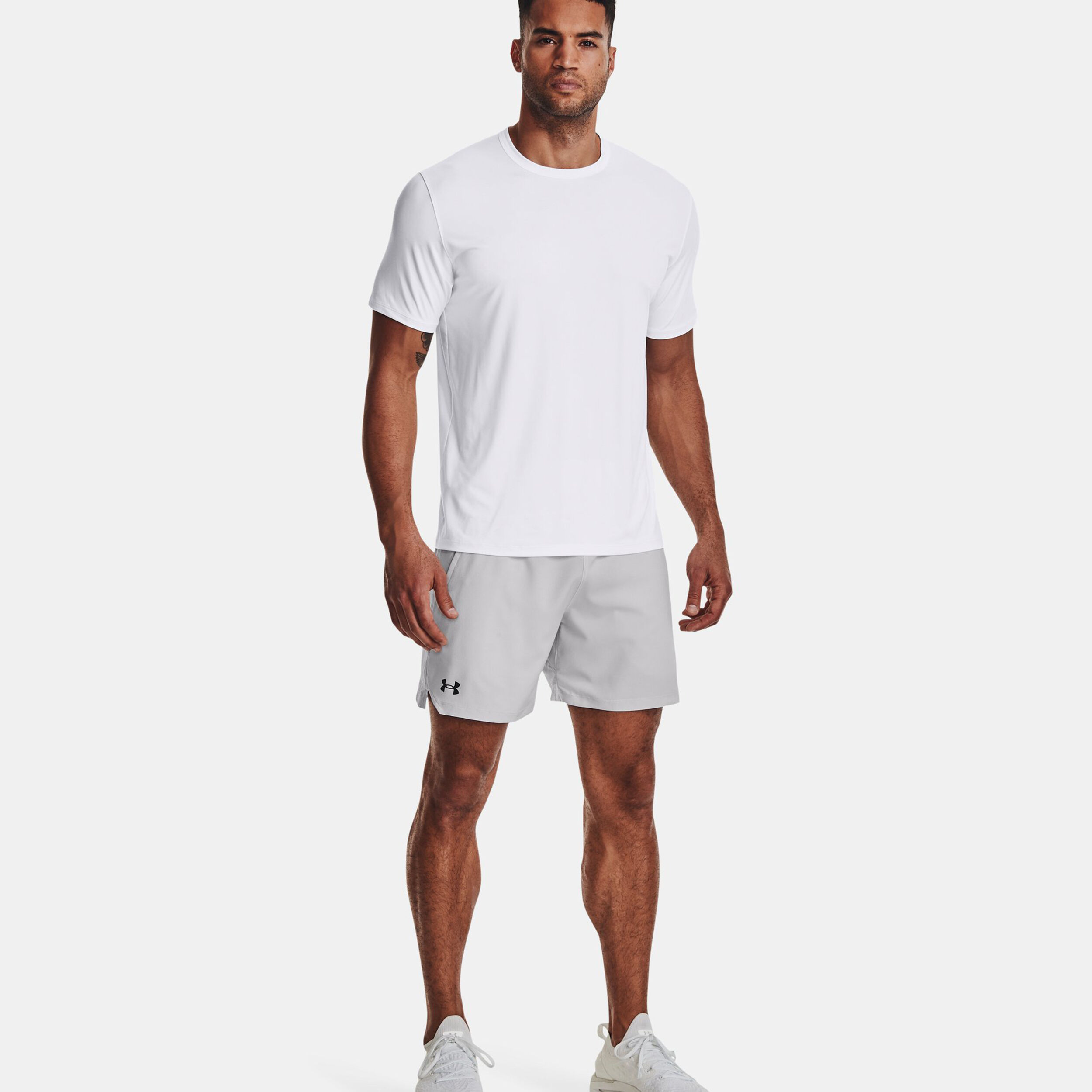 Under Armour Vanish Woven 6in Shorts Hommes - Gris Clair