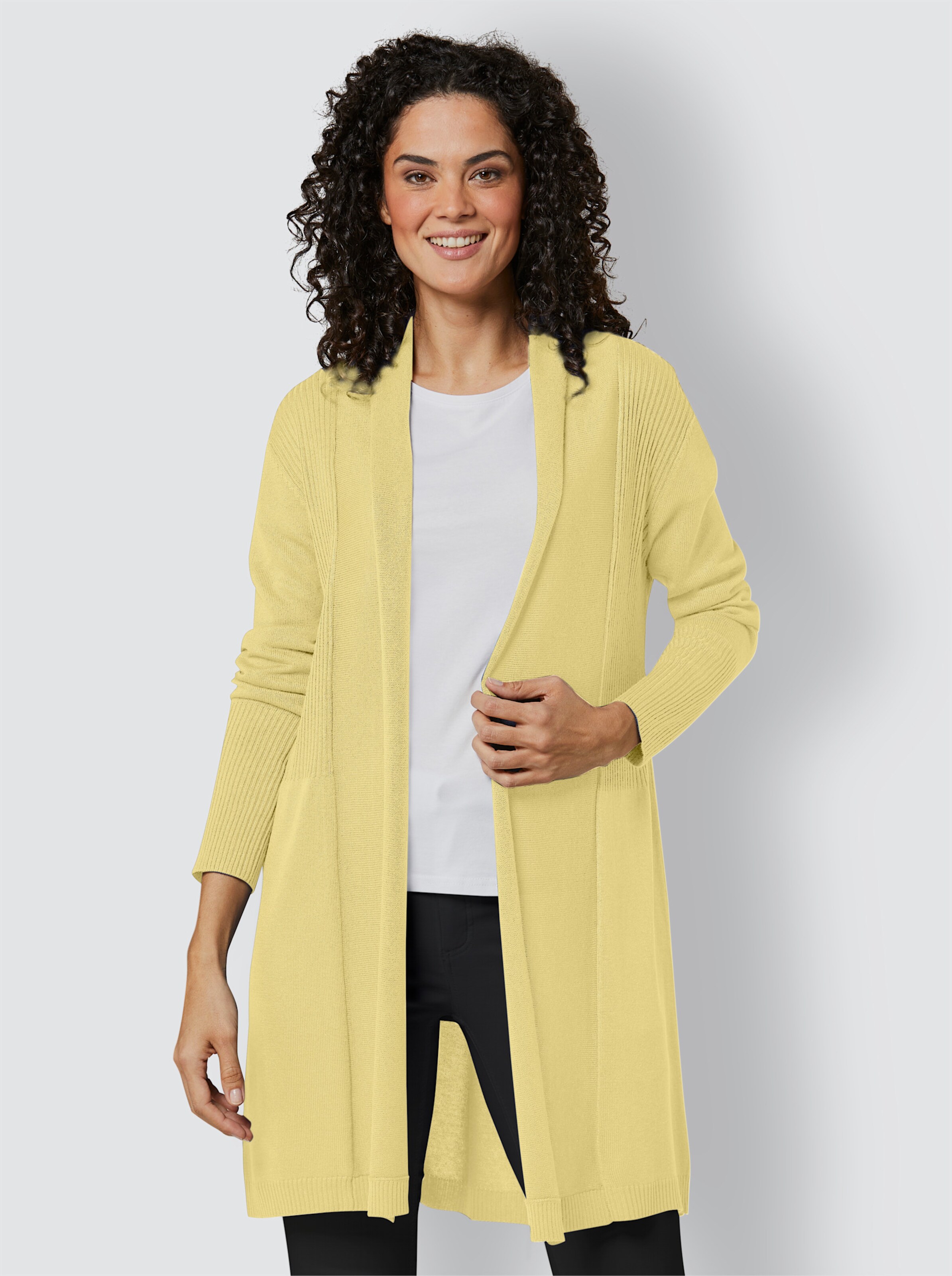 Seiden-Kaschmir-Strickjacke