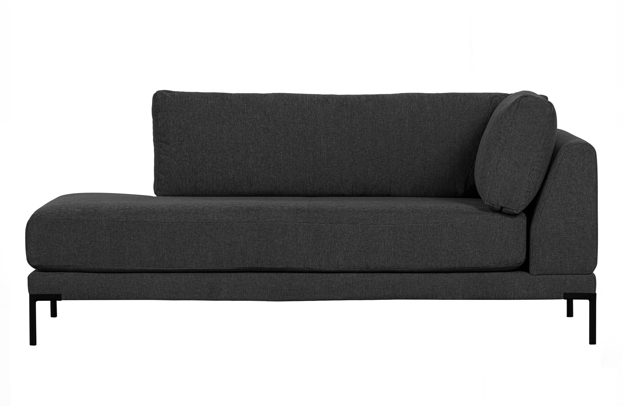 Lounge element Couple links Couple Lounge Element Links - Donkergrijs
