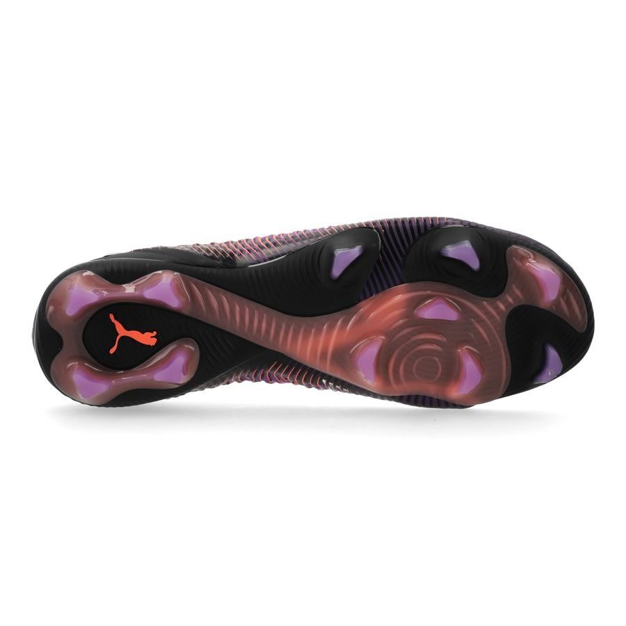 PUMA Future 8 Ultimate Low FG Unlimited - Noir/Blanc/Glowing Red