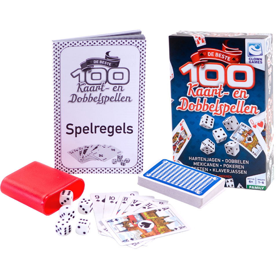 100 beste kaart & dobbelspel